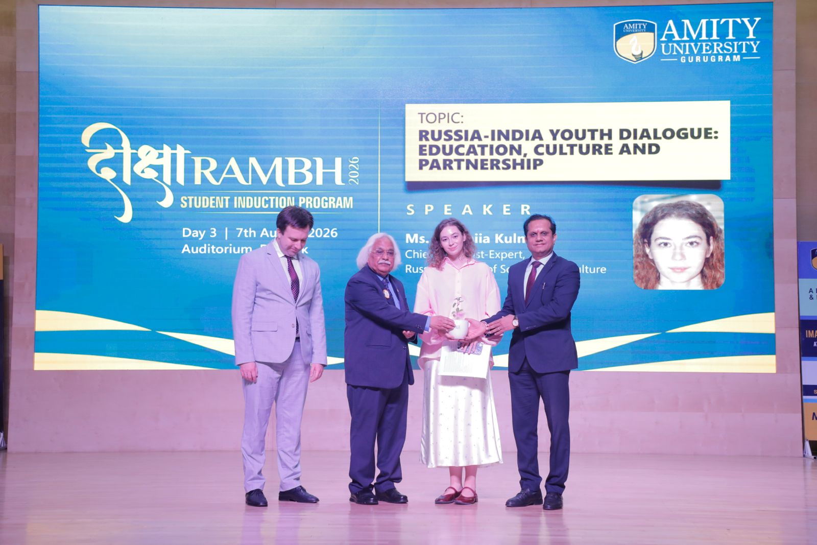 Amity University Haryana’s Deeksharambh 2026 Empowers Students with Global Exposure, Governance Insights, Entrepreneurship and Campus Life Orientation 11 Amity University Haryana’s Deeksharambh 2026 Empowers Students with Global Exposure, Governance Insights, Entrepreneurship and Campus Life Orientation
